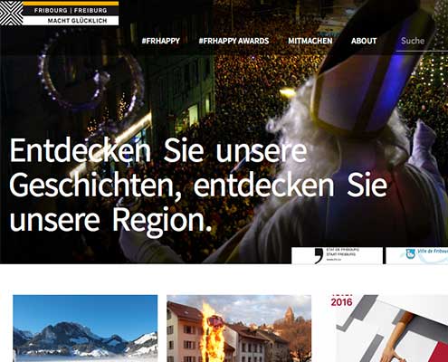Markenidentität entwickeln für eine Region_Kampagnenwebsite